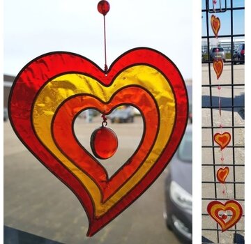 Suncatcher Hearts Oranje