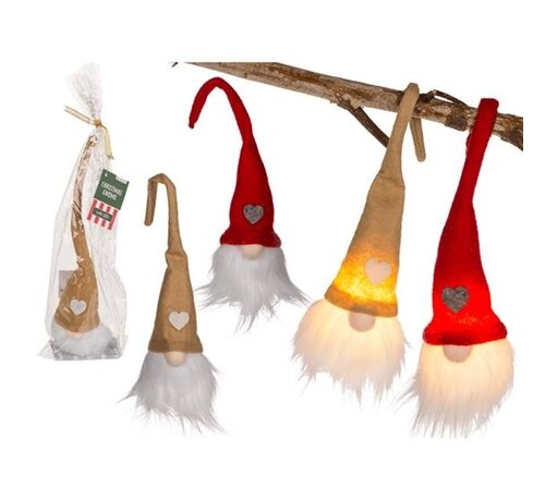 Kerstkabouter met ledlicht