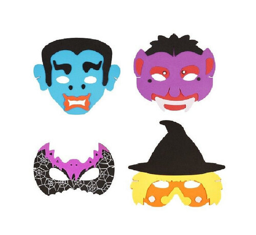 Halloween masker van foam