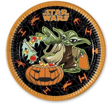 Star Wars Halloween 8 Papieren Borden