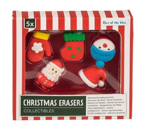 kerstgummen set