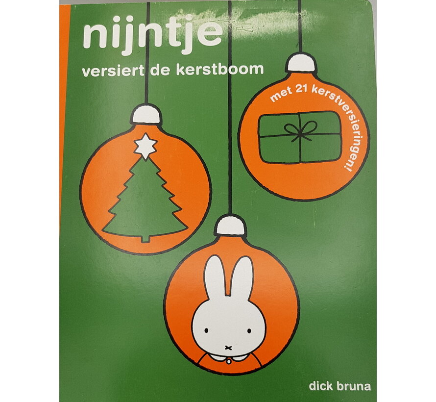 Nijntje versiert de kerstboom  (beschadigde kaft)