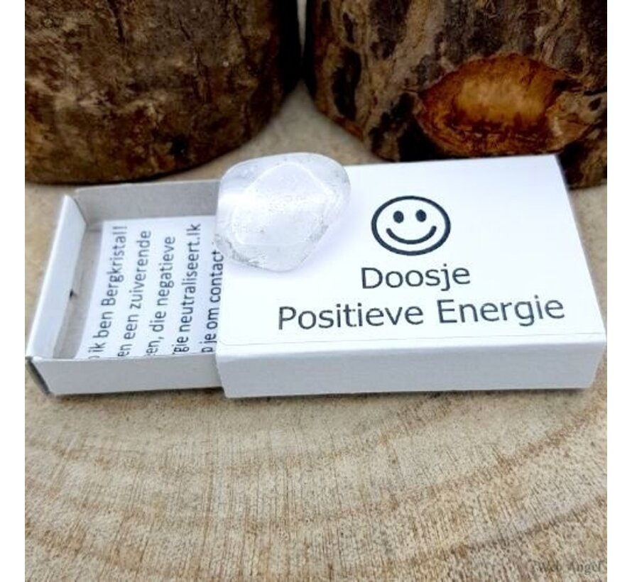 Wensdoosje - Positieve Energie Bergkristal