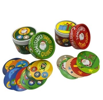 Kerst kwartet en memory - 2 spellen