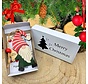 Wensdoosje Christmas met Houten Kabouter Hanger