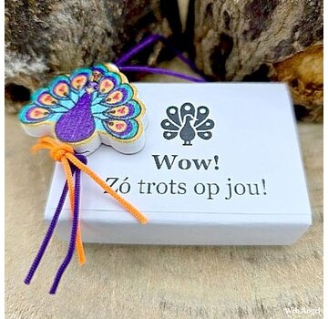 Wensdoosje Wow zo trots op jou!