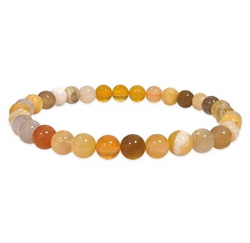 Armband agaat mix 6 mm