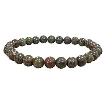 Armband Dragon Blood Jaspis 6 mm