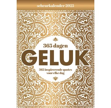 Scheurkalender 365 dagen geluk 2025