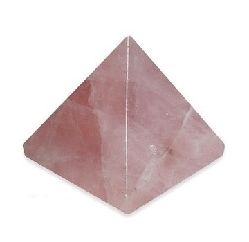 Piramide rozenkwarts 4 cm