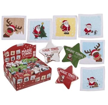 Magische handdoek Kerstmis