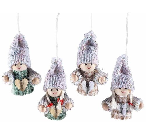 Houten elf met hart