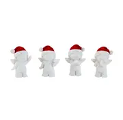 Engel met kerstmuts