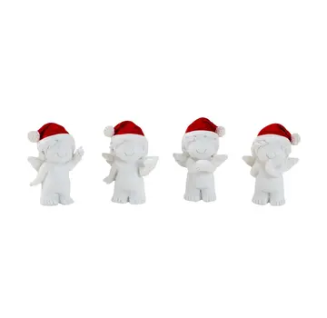 Engel met kerstmuts
