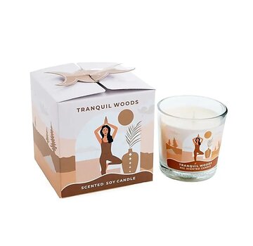 Moonshine Yoga soja geurkaars Tranquil Woods