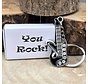 Wensdoosje You Rock! | Sleutelhanger met Gitaar