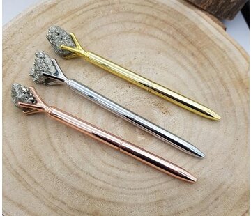 Pen met Pyriet - 3 stuks