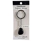 Sleutelhanger Obsidiaan