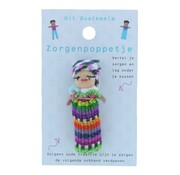 Zorgenpoppetje “Uit Guatemala” op kaart