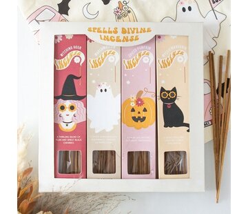 Halloween wierookstokjes cadeauset