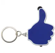 Sleutelhanger ok duimpje met ledlicht - Kleur blauw