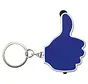 Sleutelhanger ok duimpje met ledlicht - Kleur blauw