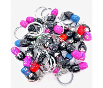Sleutelhanger Japanse Kokeshi