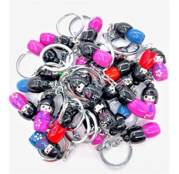 Sleutelhanger Japanse Kokeshi