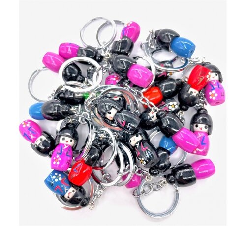 Sleutelhanger Japanse Kokeshi