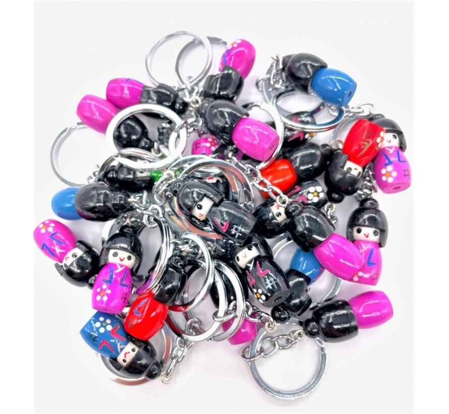 Sleutelhanger Japanse Kokeshi