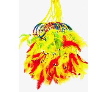 Regenboog dromenvanger 8 cm