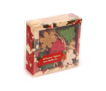 Winterkruiden Botanische Kerstmis Set 5 Waxmelts