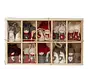 Houten kerstpoppetjes 20 stuks
