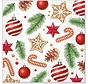 Servetten 20 stuks Sterren en kerstballen