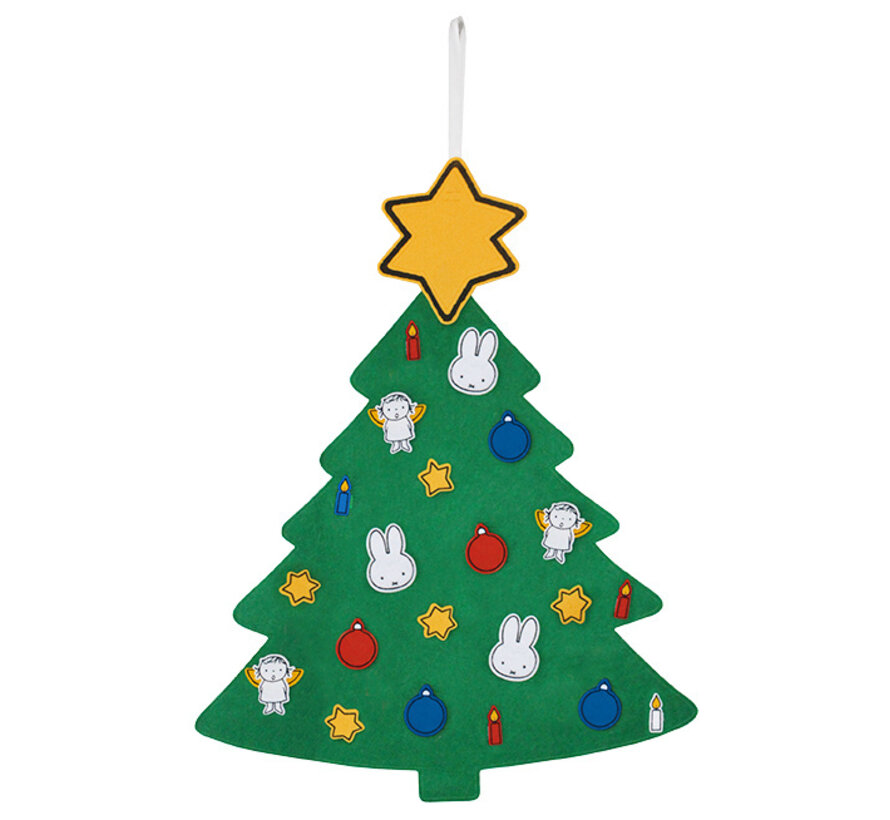 Nijntje kerstboom vilt