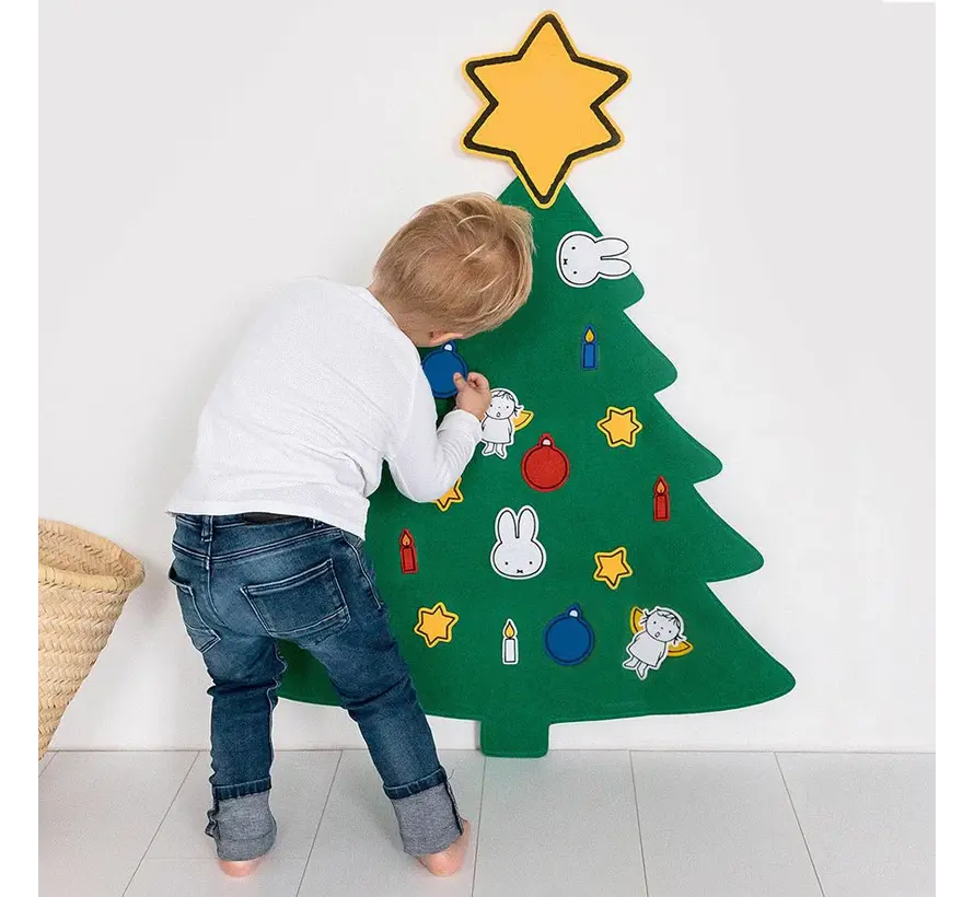 Nijntje kerstboom vilt