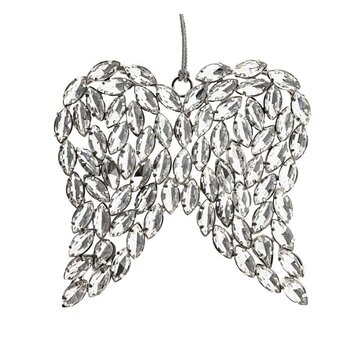 Kristallen vleugel facet geslepen