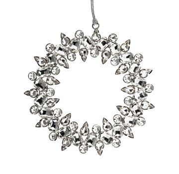 Kristallen cirkelvormige facetgeslepen