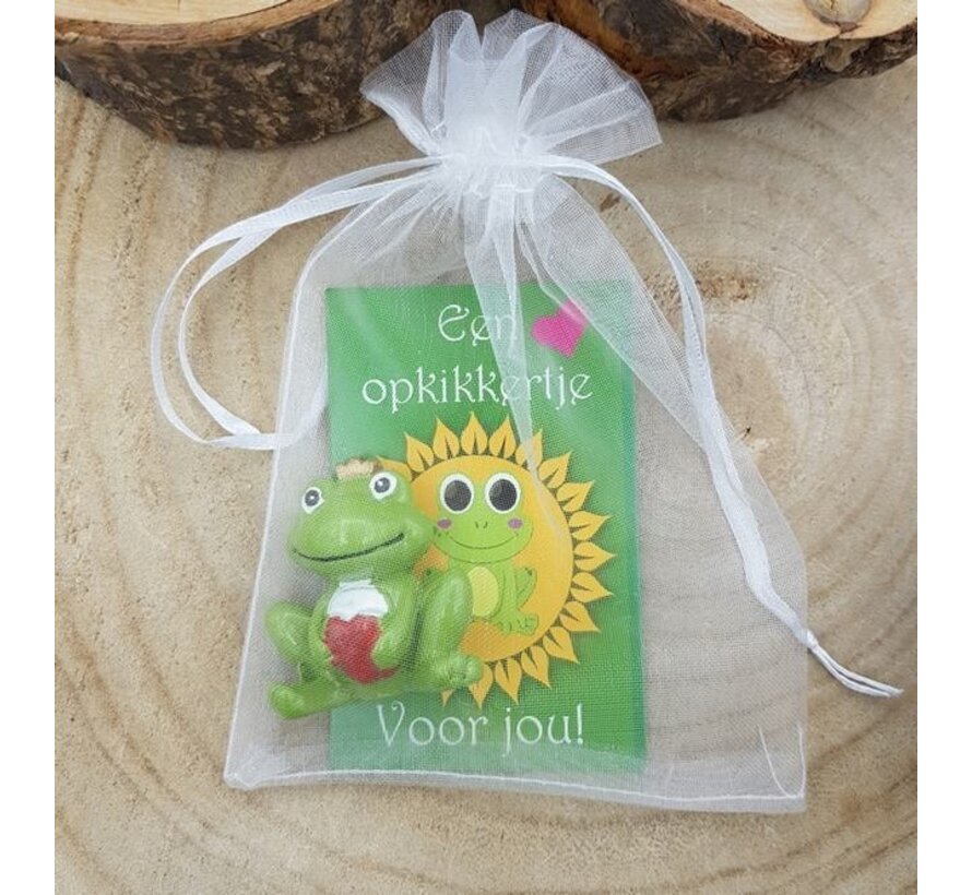 Een opkikkertje in organzazakje