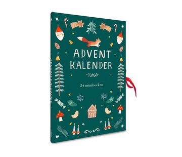 Adventkalender met 24 mini boekjes