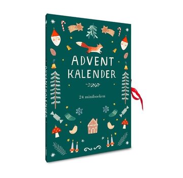 Adventkalender met 24 mini boekjes