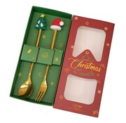 2-delige Kerst Bestek Set