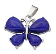 Lapis Lazul Vlinder Edelsteen Hanger