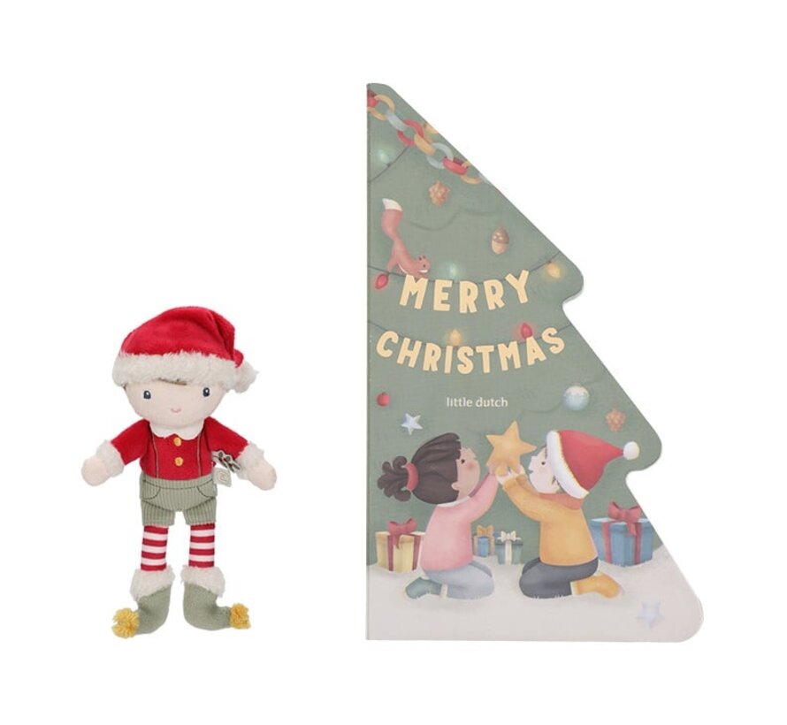 Cadeauset Bijna kerst boek en knuffel