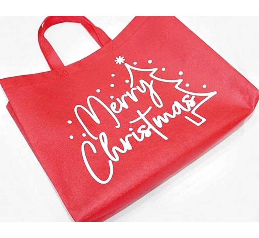 Kerstshopper XL Merry Cristmas