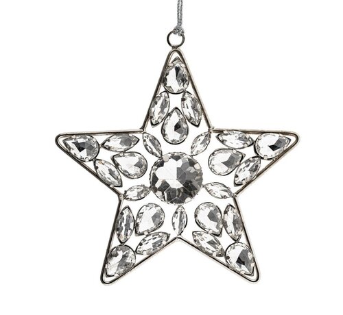 Kristallen ster 12,5 cm