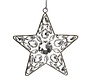 Kristallen ster 12,5 cm