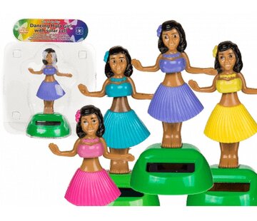 Hula Girl op Zonne-Energie