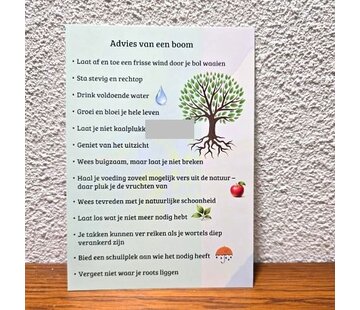 Inspiratiekaart “Advies van een Boom”