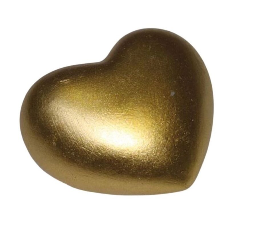 Gouden Hart XL – Cadeautje met Kaartje